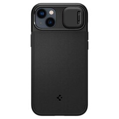 Spigen Optik Armor iPhone 14 Plus Black cena un informācija | Telefonu vāciņi, maciņi | 220.lv