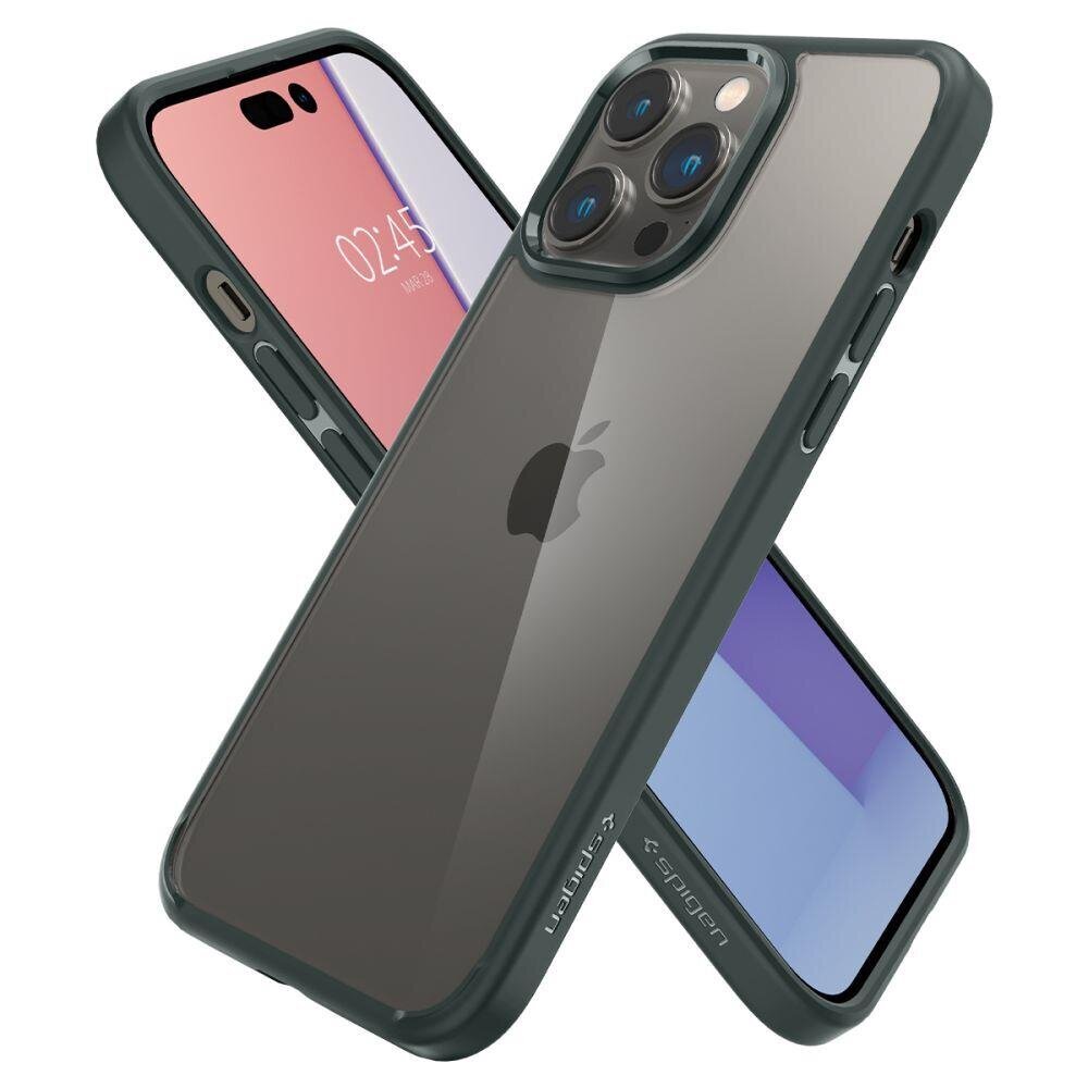 Spigen Ultra Hybrid iPhone 14 Pro ABYSS GREEN cena un informācija | Telefonu vāciņi, maciņi | 220.lv