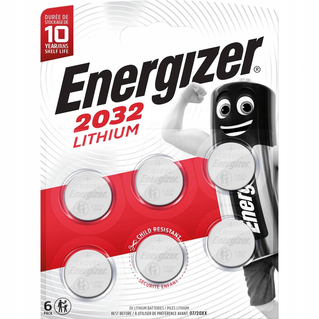 Energizer 435853, 6 gab. цена и информация | Baterijas | 220.lv