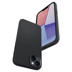 Spigen Silicone Fit iPhone 14 Plus Black цена и информация | Чехлы для телефонов | 220.lv
