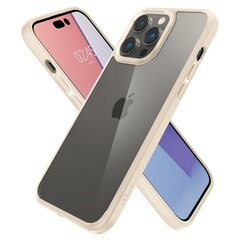 Spigen Ultra Hybrid iPhone 14 Pro SAND BEIGE cena un informācija | Telefonu vāciņi, maciņi | 220.lv