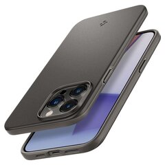 Spigen Thin Fit iPhone 14 Pro Max GUNMETAL cena un informācija | Telefonu vāciņi, maciņi | 220.lv