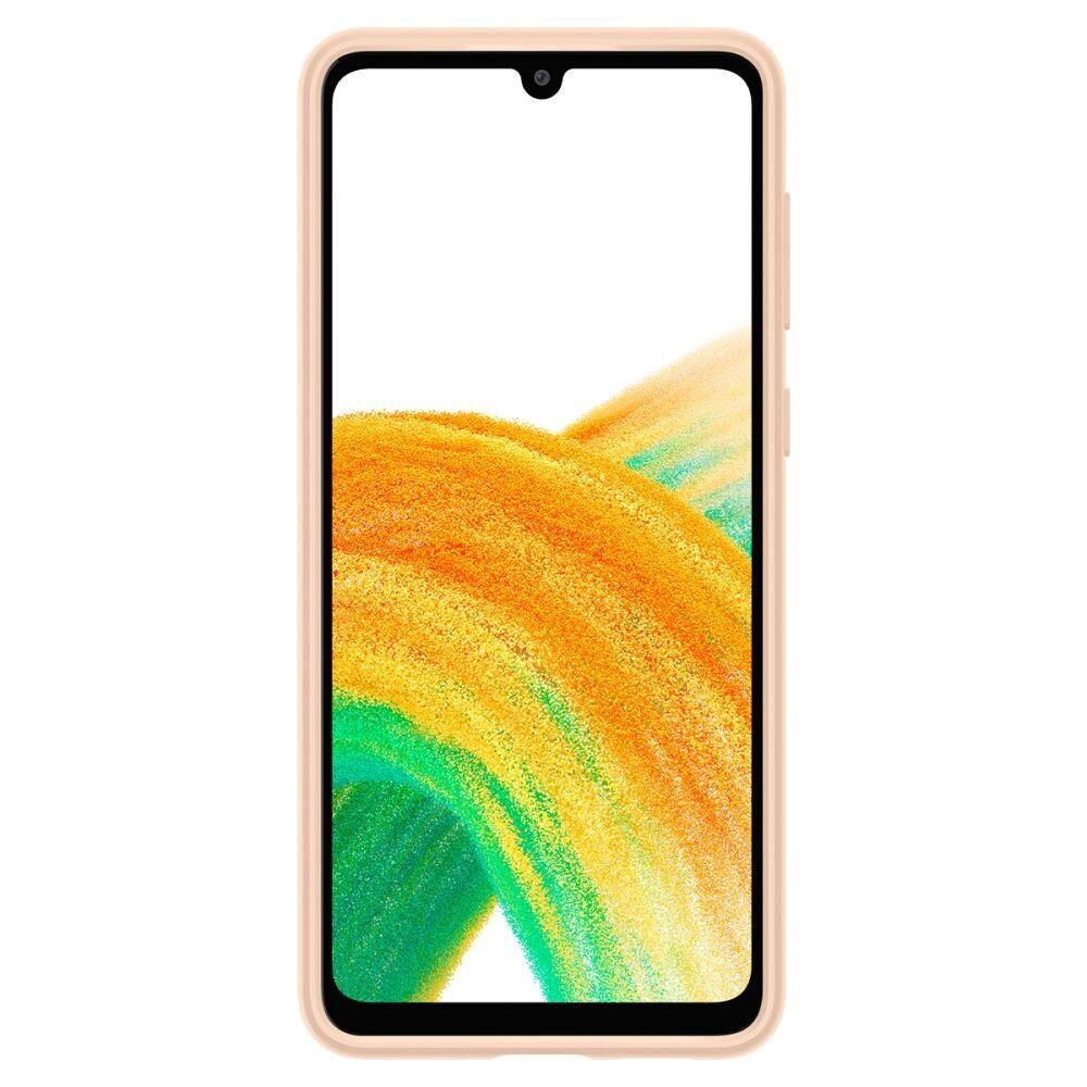 Spigen Thin Fit Galaxy A33 5G COTTON PEACH cena un informācija | Telefonu vāciņi, maciņi | 220.lv