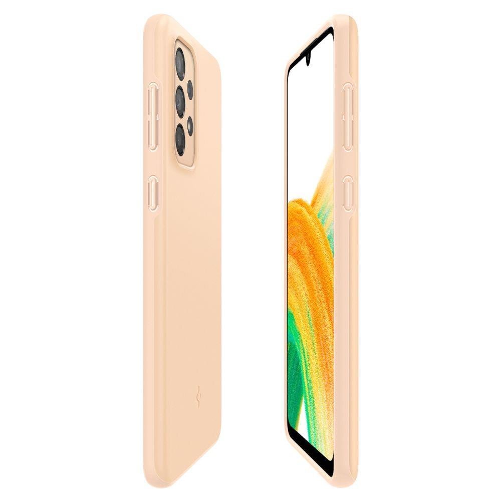 Spigen Thin Fit Galaxy A33 5G COTTON PEACH цена и информация | Telefonu vāciņi, maciņi | 220.lv