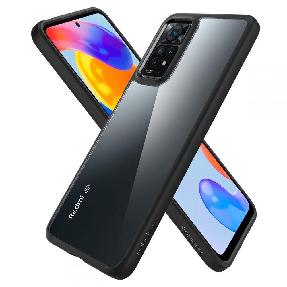 Spigen Ultra Hybrid Xiaomi REDMI NOTE 11 Pro / 11 Pro 5G Black cena un informācija | Telefonu vāciņi, maciņi | 220.lv