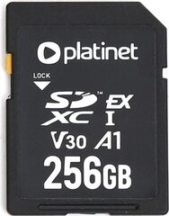 Platinet PMMSDEX7256 MicroSDXC 256GB cena un informācija | Atmiņas kartes fotokamerām | 220.lv