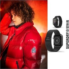 SuperDry Watchband для Apple Watch 38/40 мм, черный цена и информация | Аксессуары для смарт-часов и браслетов | 220.lv