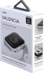 Uniq Valencia для Apple Watch Series 5/4, 40 мм, серебристый цена и информация | Аксессуары для смарт-часов и браслетов | 220.lv