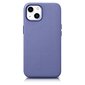 iCarer Leather iPhone 14 Plus light purple (MagSafe compatible) цена и информация | Telefonu vāciņi, maciņi | 220.lv