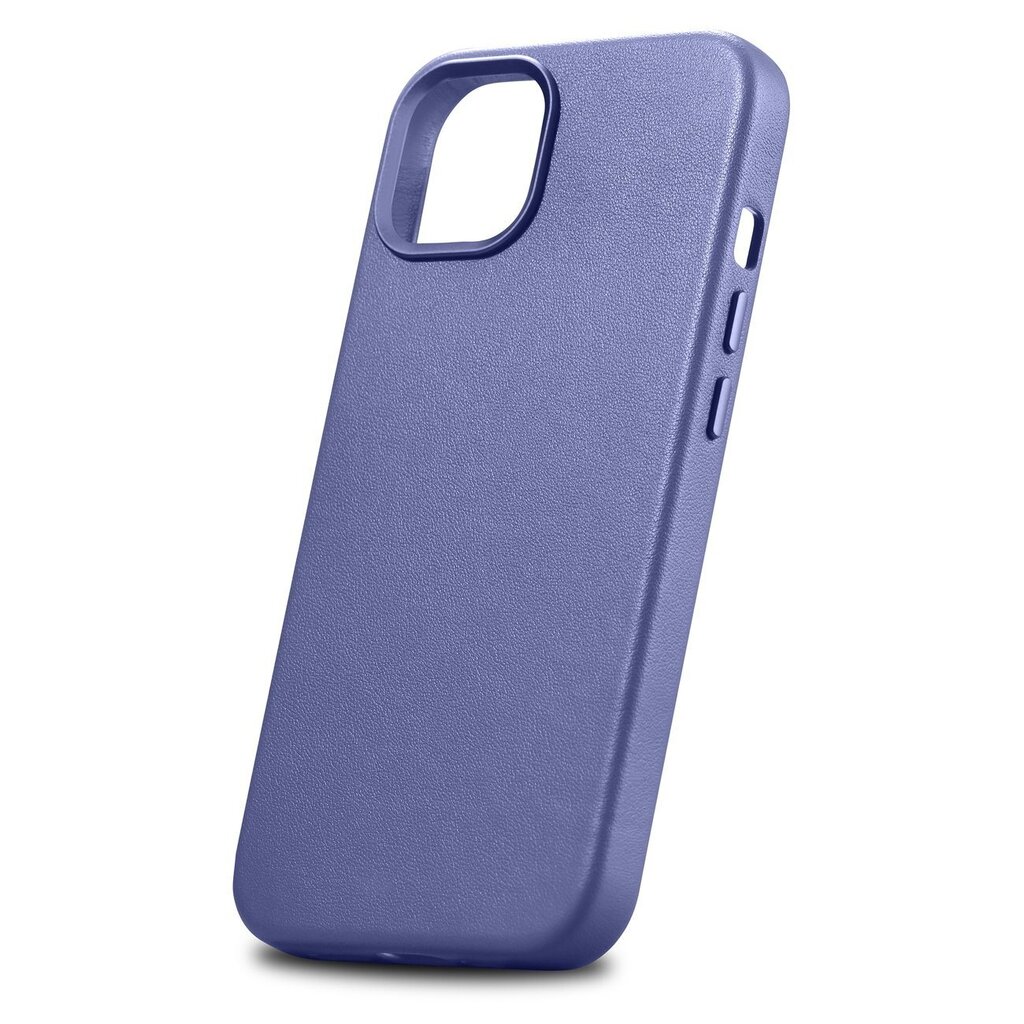 iCarer Leather iPhone 14 Plus light purple (MagSafe compatible) цена и информация | Telefonu vāciņi, maciņi | 220.lv