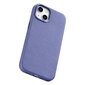 iCarer Leather iPhone 14 Plus light purple (MagSafe compatible) цена и информация | Telefonu vāciņi, maciņi | 220.lv