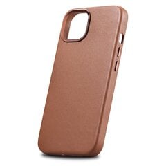 iCarer Leather iPhone 14 Plus brown (MagSafe compatible) цена и информация | Чехлы для телефонов | 220.lv