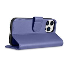 iCarer 2in1 iPhone 14 Pro Max FlipAnti-RFID Light Violet (WMI14220728-LP) cena un informācija | Telefonu vāciņi, maciņi | 220.lv