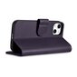 iCarer 2in1 iPhone 14 Pro Max Leather Flip Anti-RFID dark purple (WMI14220728-DP) cena un informācija | Telefonu vāciņi, maciņi | 220.lv