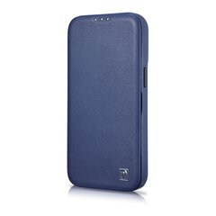 Кожаный чехол iCarer для iPhone 14 Flip с магнитным MagSafe, синий (WMI14220713-BU) цена и информация | Чехлы для телефонов | 220.lv