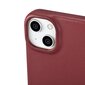 iCarer Leather iPhone 14 Flip Magnetic MagSafe Red (WMI14220713-RD) цена и информация | Telefonu vāciņi, maciņi | 220.lv