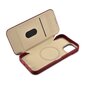 iCarer Leather iPhone 14 Flip Magnetic MagSafe Red (WMI14220713-RD) цена и информация | Telefonu vāciņi, maciņi | 220.lv