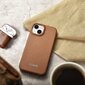 iCarer Leather iPhone 14 Flip Magnetic MagSafe Brown (WMI14220713-BN) cena un informācija | Telefonu vāciņi, maciņi | 220.lv