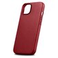 iCarer Leather iPhone 14 red (WMI14220705-RD) (MagSafe Compatible) цена и информация | Telefonu vāciņi, maciņi | 220.lv