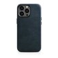 iCarer Leather iPhone 14 Pro Max Magnetic Leather with MagSafe Dark Blue (WMI14220704-BU) цена и информация | Telefonu vāciņi, maciņi | 220.lv