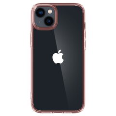 Чехол Spigen Ultra Hybrid для iPhone 14, розовый, прозрачный цена и информация | Чехлы для телефонов | 220.lv