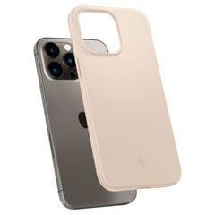 Spigen Thin Fit iPhone 14 Pro SAND BEIGE cena un informācija | Telefonu vāciņi, maciņi | 220.lv