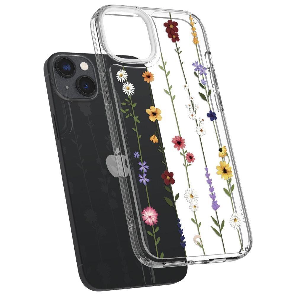 Spigen Cyrill Cecile Apple iPhone 14 Flower Garden Clear цена и информация | Telefonu vāciņi, maciņi | 220.lv