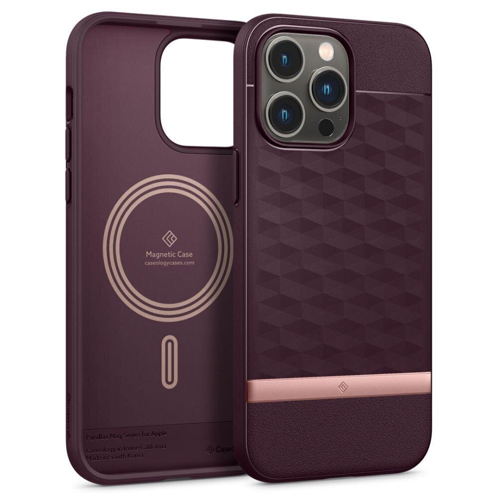 Caseology Parallax Safe iPhone 14 Pro Burgundy цена и информация | Telefonu vāciņi, maciņi | 220.lv