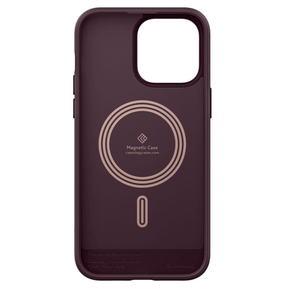 Caseology Parallax Safe iPhone 14 Pro Burgundy cena un informācija | Telefonu vāciņi, maciņi | 220.lv