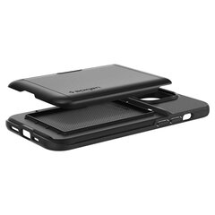 Spigen Slim Armor CS iPhone 14 Pro Max Black cena un informācija | Telefonu vāciņi, maciņi | 220.lv