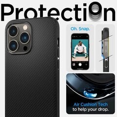 Чехол Spigen для iPhone 14 Pro, черный цена и информация | Чехлы для телефонов | 220.lv