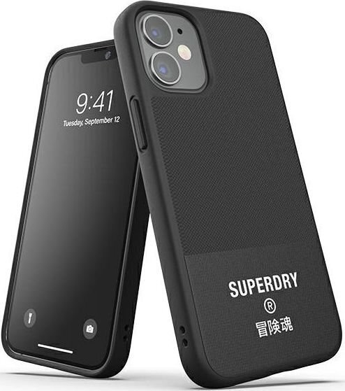 SuperDry Moulded Canvas iPhone 12 mini cena un informācija | Telefonu vāciņi, maciņi | 220.lv