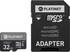 Platinet PMMSD32UIII / 44003 MicroSDHC 32GB цена и информация | Карты памяти для мобильных телефонов | 220.lv