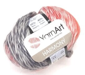 Adīšanas dzija YarnArt Harmony 50g, krāsa raiba A-8 cena un informācija | Adīšana | 220.lv