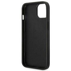 Guess GUHCP14SPSASBBK iPhone 14 6.1 "black / black Saffiano Strap cena un informācija | Telefonu vāciņi, maciņi | 220.lv