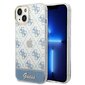 Guess GUHCP14SHG4MHB iPhone 14 6.1 "blue / blue 4G Pattern Script cena un informācija | Telefonu vāciņi, maciņi | 220.lv