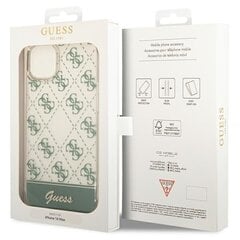 Guess GUHCP14SHG4MHA iPhone 14 6.1 "khaki 4G Pattern Script cena un informācija | Telefonu vāciņi, maciņi | 220.lv