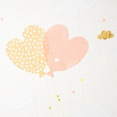 Ballooning Hearts albums, 30x31 cm., 60 lpp. cena un informācija | Foto rāmji, foto albumi | 220.lv
