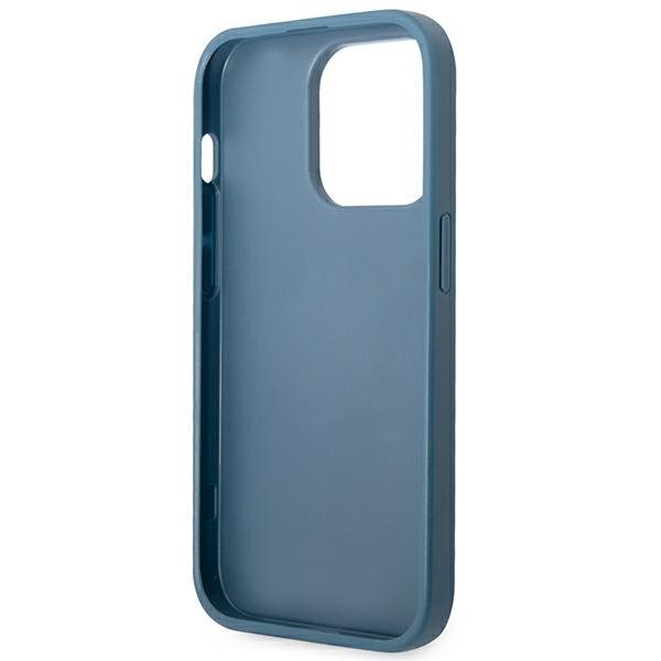 Guess GUHCP14X4GMGBL iPhone 14 Pro Max 6.7 "blue / blue 4G Big Metal Logo цена и информация | Telefonu vāciņi, maciņi | 220.lv