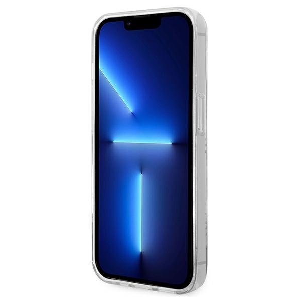 Guess GUHCP14XHG4MHB iPhone 14 Pro Max 6.7 "blue / blue 4G Pattern Script cena un informācija | Telefonu vāciņi, maciņi | 220.lv