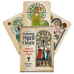 Enchanted Spell Oracle: Medieval Hedgewitch Magick цена и информация | Эзотерика | 220.lv