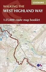West Highland Way Map Booklet: 1:25,000 OS Route Mapping цена и информация | Путеводители, путешествия | 220.lv