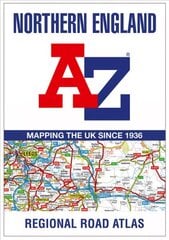 Northern England Regional A-Z Road Atlas New Fifth edition cena un informācija | Ceļojumu apraksti, ceļveži | 220.lv