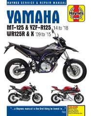 Yamaha MT-125 & YZF-R125 (14-18), WR125R/X (09-15) цена и информация | Путеводители, путешествия | 220.lv