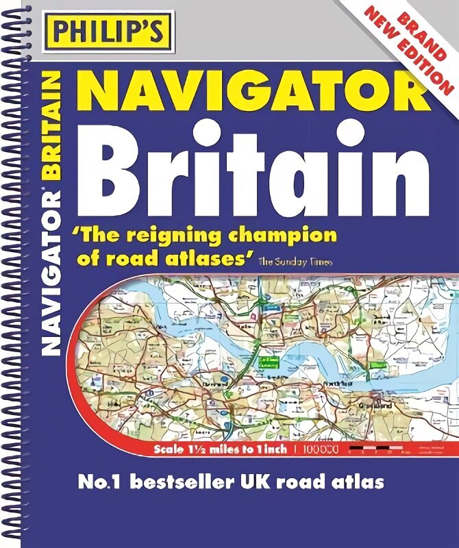 Philip's Navigator Britain: (Spiral bound) цена и информация | Ceļojumu apraksti, ceļveži | 220.lv