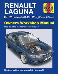 Renault Laguna Petrol & Diesel Owners Workshop Man: 2001-2007 цена и информация | Путеводители, путешествия | 220.lv