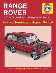 Range Rover V8 Petrol: 70-92 2nd Revised edition cena un informācija | Ceļojumu apraksti, ceļveži | 220.lv