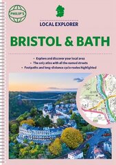 Philip's Local Explorer Street Atlas Bristol and Bath cena un informācija | Ceļojumu apraksti, ceļveži | 220.lv