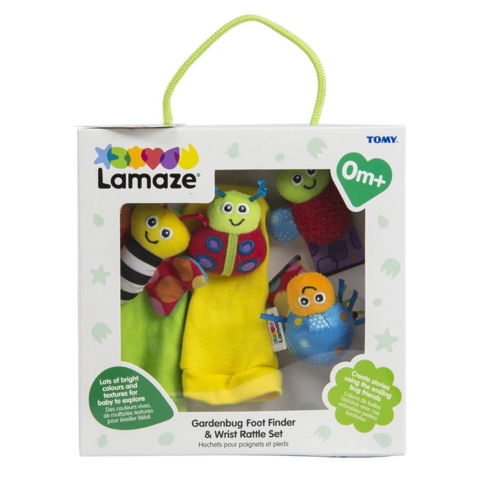 Grabulis uz plaukstas un zeķītes Tomy Lamaze, 318 цена и информация | Rotaļlietas zīdaiņiem | 220.lv