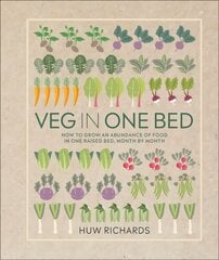 Veg in One Bed: How to Grow an Abundance of Food in One Raised Bed, Month by Month cena un informācija | Grāmatas par dārzkopību | 220.lv